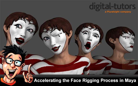 دانلود فیلم آموزشی Accelerating the Face Rigging Process in Maya