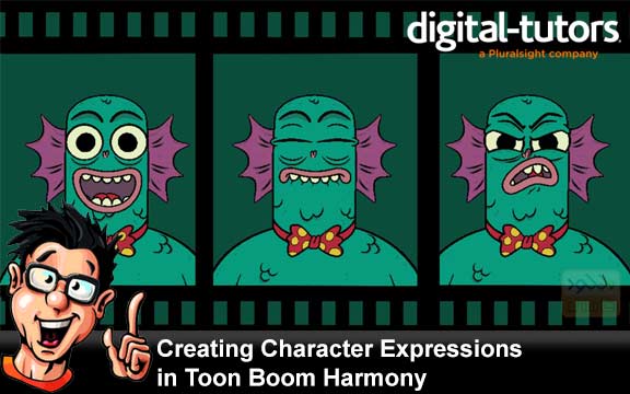 دانلود فیلم آموزشی Creating Character Expressions in Toon Boom Harmony