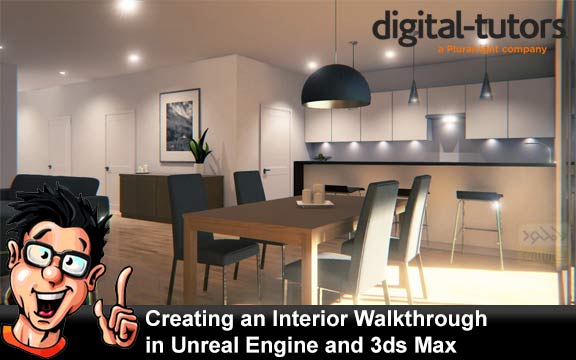 دانلود فیلم آموزشی Creating an Interior Walkthrough in Unreal Engine and 3ds Max