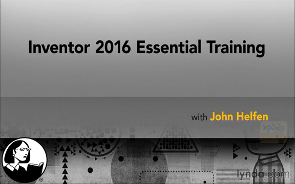 دانلود فیلم آموزشی Inventor 2016 Essential Training