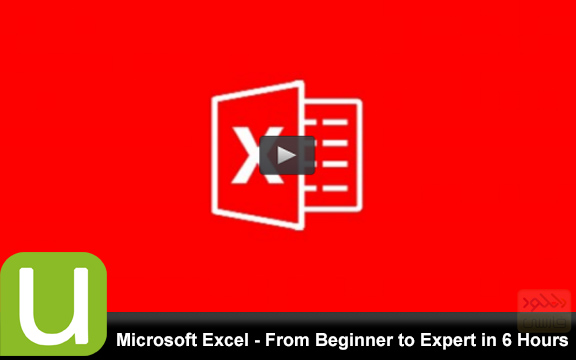 دانلود فیلم آموزشی Microsoft Excel From Beginner to Expert in 6 Hours
