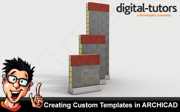 دانلود فیلم آموزشی Creating Custom Templates in ARCHICAD