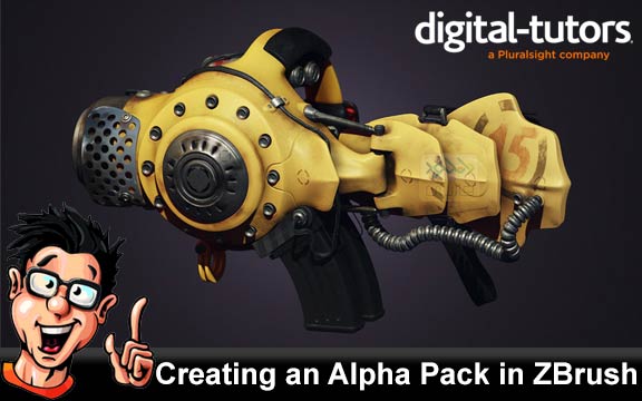 دانلود فیلم آموزشی Creating an Alpha Pack in ZBrush