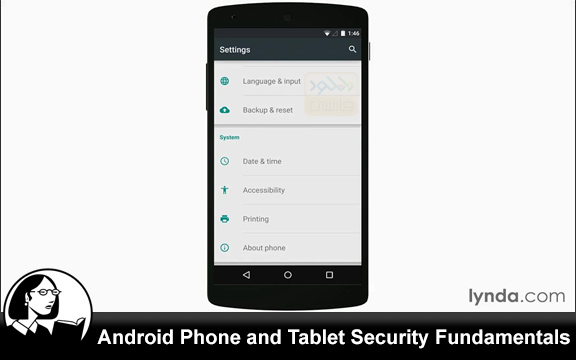 دانلود فیلم آموزشی Android Phone and Tablet Security Fundamentals