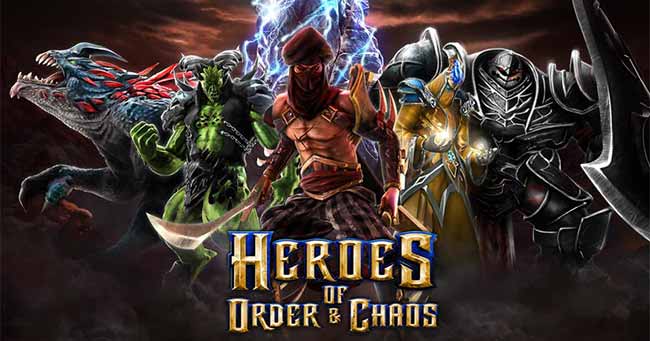 دانلود بازی Heroes of Order & Chaos برای آیفون و آیپد و آیپاد