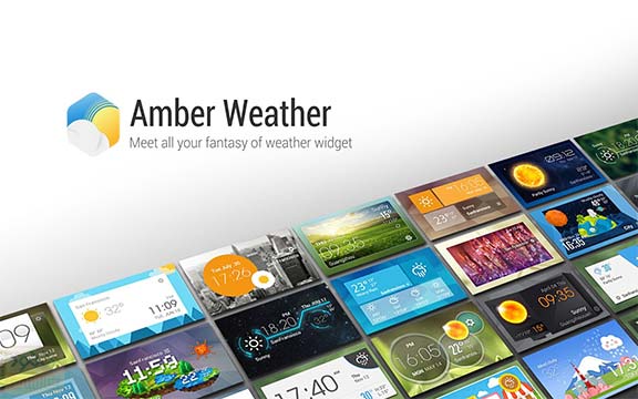 دانلود نرم افزار Amber Weather Premium 2.2.9 Unlocked هواشناسی کهربا برای اندروید