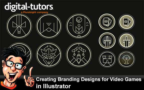 دانلود فیلم آموزشی Creating Branding Designs for Video Games in Illustrator