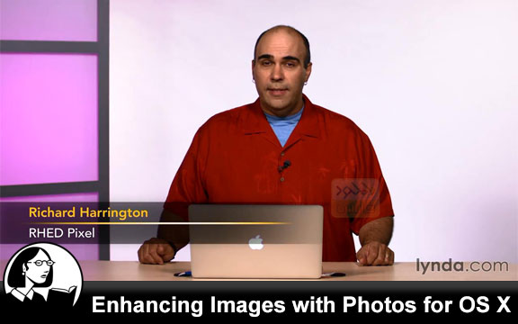 دانلود فیلم آموزشی Enhancing Images with Photos for OS X