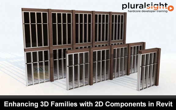 دانلود فیلم آموزشی Enhancing 3D Families with 2D Components in Revit