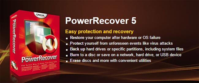 دانلود نرم افزار CyberLink PowerRecover بازیابی و ذخیره اطلاعات