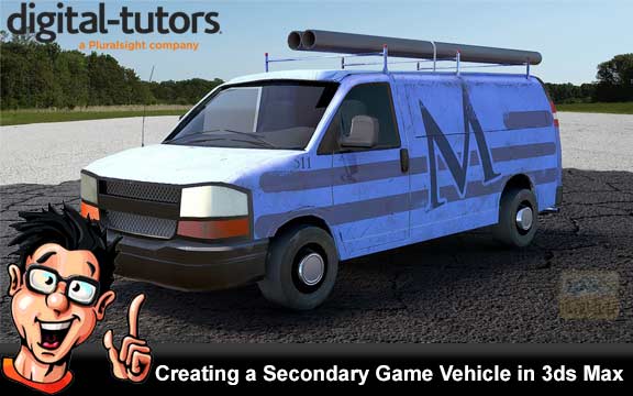 دانلود فیلم آموزشی Creating a Secondary Game Vehicle in 3ds Max