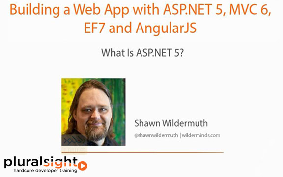 دانلود فیلم آموزشی Building a Web App with ASP.NET 5-MVC 6-EF7 and AngularJS