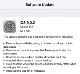 دانلود آی او اس 9.0.2 iOS
