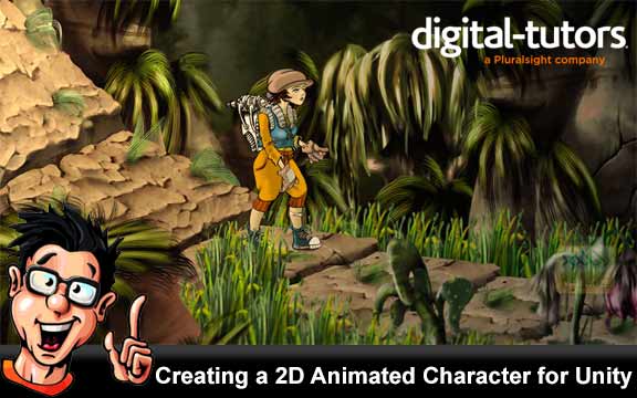 دانلود فیلم آموزشی Creating a 2D Animated Character for Unity