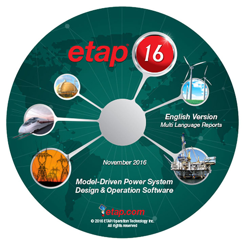 دانلود نرم افزار مدیریت برق و شبکه های توزیع ETAP v16.0.0