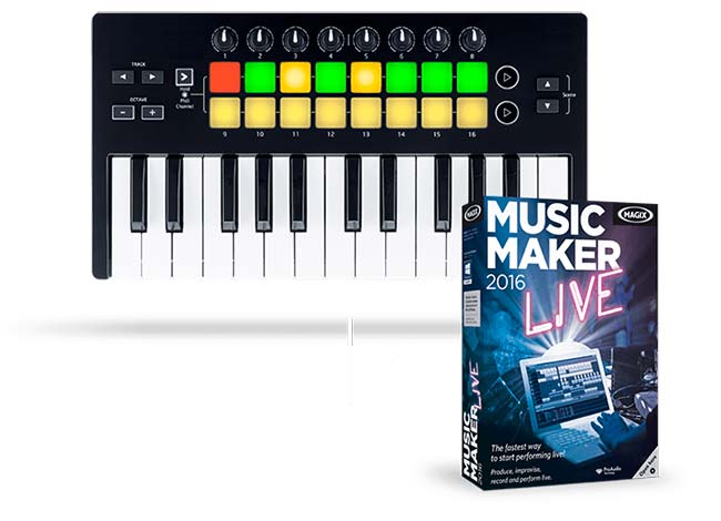 دانلود نرم افزار آهنگسازی MAGIX Music Maker 2016 Live v22.0.3.63