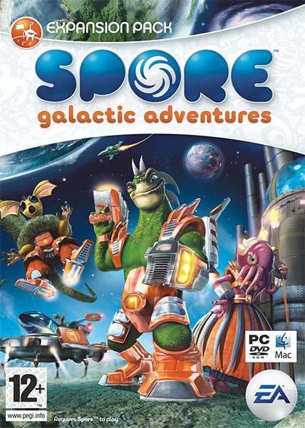 دانلود بازی کامپیوتر SPORE Galactic Adventures