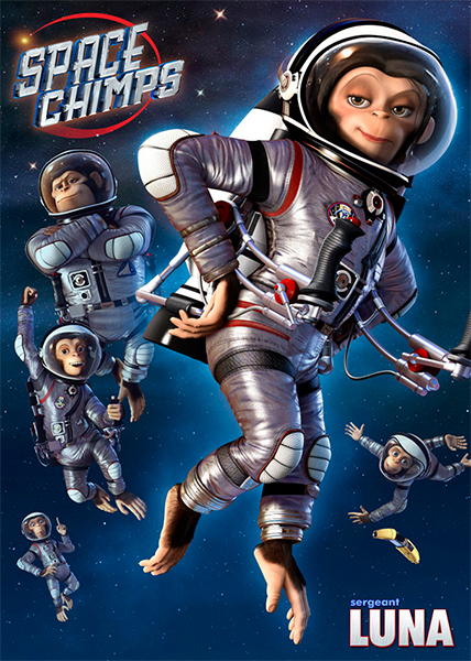 دانلود انیمیشن Space Chimps 2008 +  دوبله فارسی