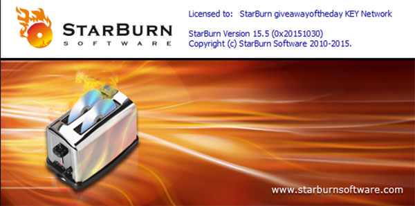 دانلود نرم افزار StarBurn رایت دیسک