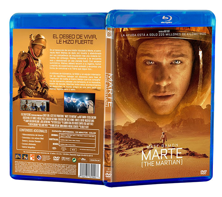 دانلود فیلم The Martian 2015 با زیرنویس فارسی