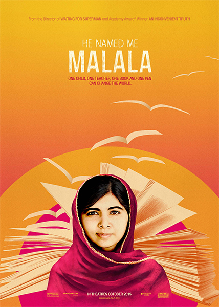 دانلود فیلم مستند He Named Me Malala 2015