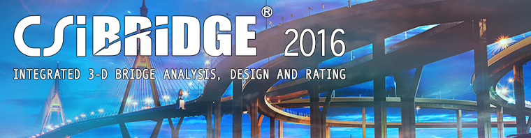 دانلود نرم افزار آنالیز و طراحی پل CSI Bridge 2016 v18.2.0