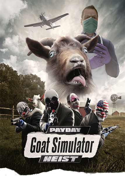 دانلود بازی کامپیوتر Goat Simulator PAYDAY