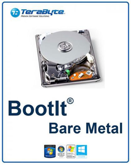 دانلود نرم افزار مدیریت پارتیشن TeraByte Unlimited BootIt Bare Metal v1.55