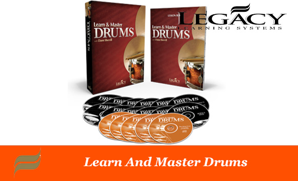 دانلود فیلم آموزشی کامل Learn And Master Drums همراه فایل های صوتی و کتاب