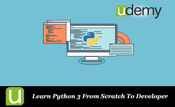 دانلود فیلم آموزشی Learn Python 3 From Scratch To Developer