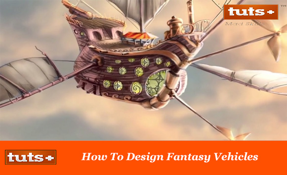 دانلود فیلم آموزشی How To Design Fantasy Vehicles