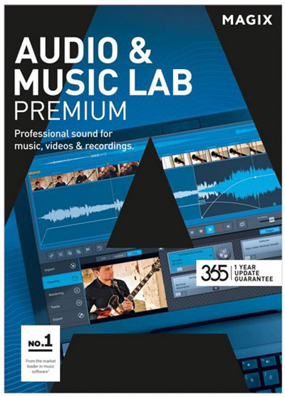 دانلود نرم افزار بهینه سازی صدا و ویرایش فایل های صوتی MAGIX Audio & Music Lab 2017 Premium v22.2.0.53