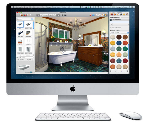 دانلود نرم افزار طراحی داخلی خانه در مک Belight Live Interior 3D Pro