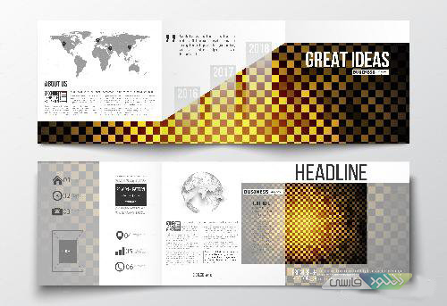 دانلود تصاویر وکتور CreativeMarket Bundle of 25 Brochure Templates
