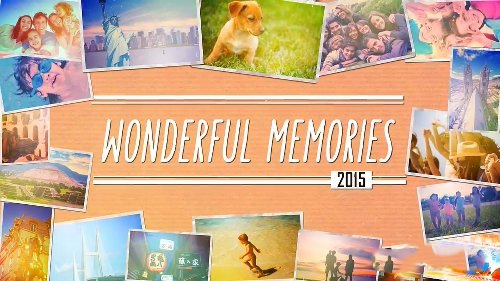 دانلود پروژه آماده افترافکت Videohive Wonderful Memories Slide Show 11061159