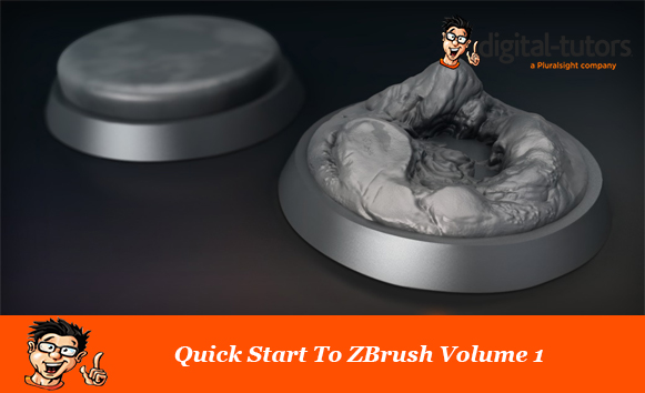 دانلود فیلم آموزشی Quick Start To ZBrush Volume 1