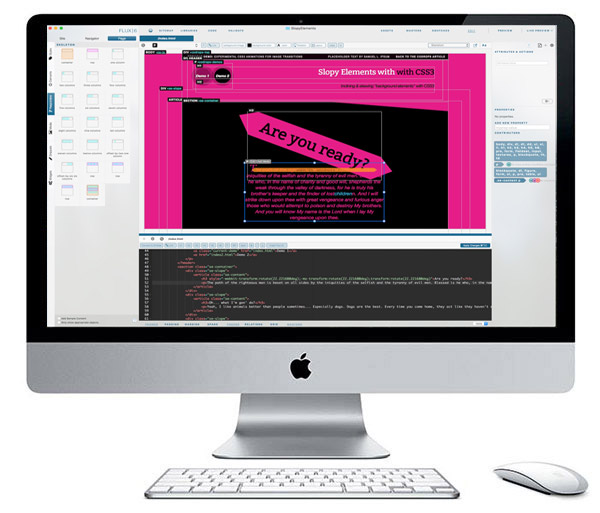 دانلود نرم افزار طراحی وبسایت در مک The Escapers Flux
