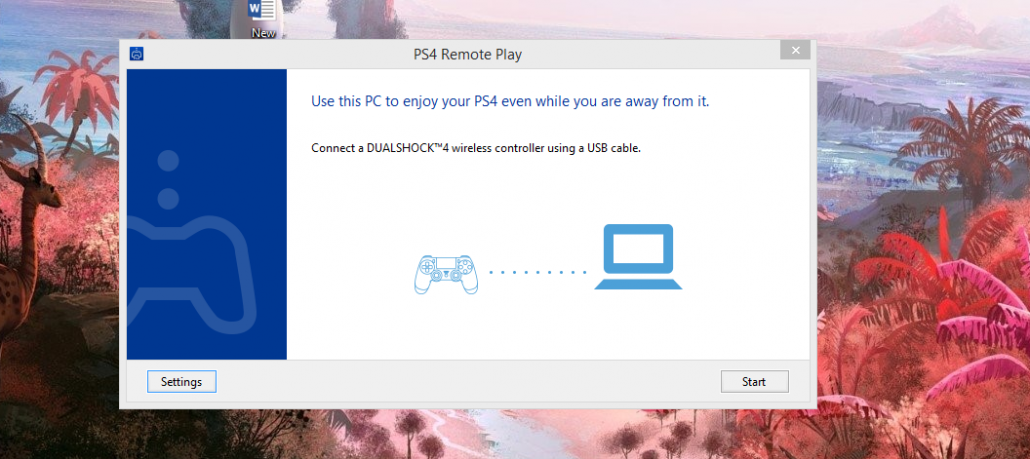 download playstation pc remote play