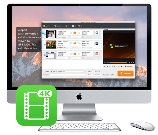 دانلود نرم افزار مبدل ویدئویی در مک Aiseesoft Video Converter Platinum