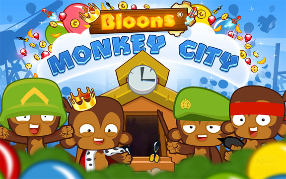 دانلود بازی Bloons Monkey City 1.11.2 برای اندروید