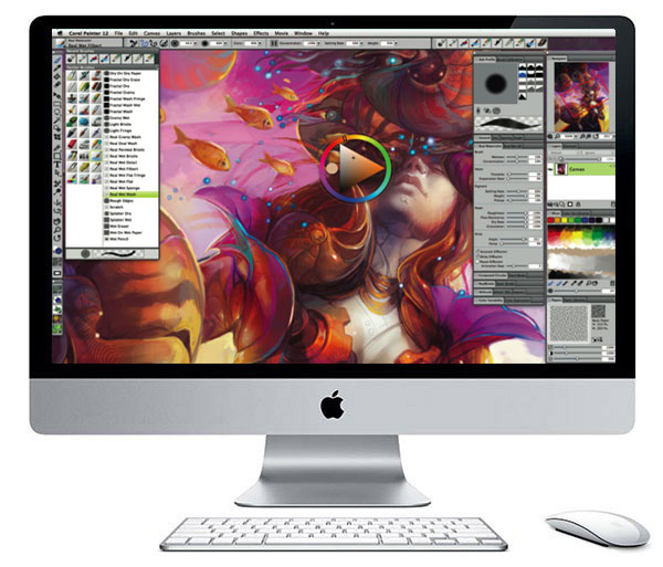 دانلود نرم افزار خلق نقاشی های طبیعی در مک Corel Painter 2017 MacOSX