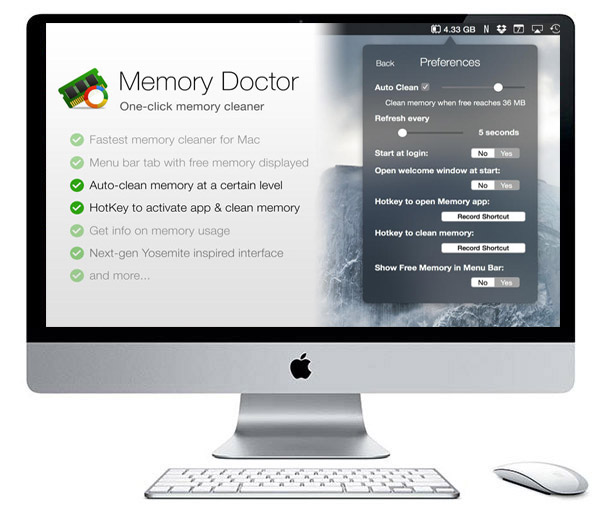 دانلود نرم افزار بهینه سازی حافظه رم در مک Memory Doctor Pro