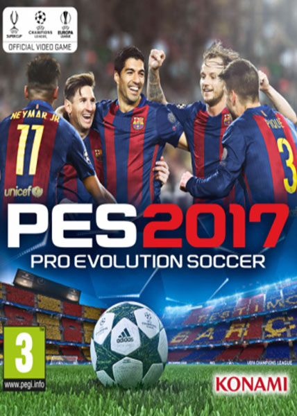 دانلود بازی کامپیوتر Pro Evolution Soccer 2017 – CPY