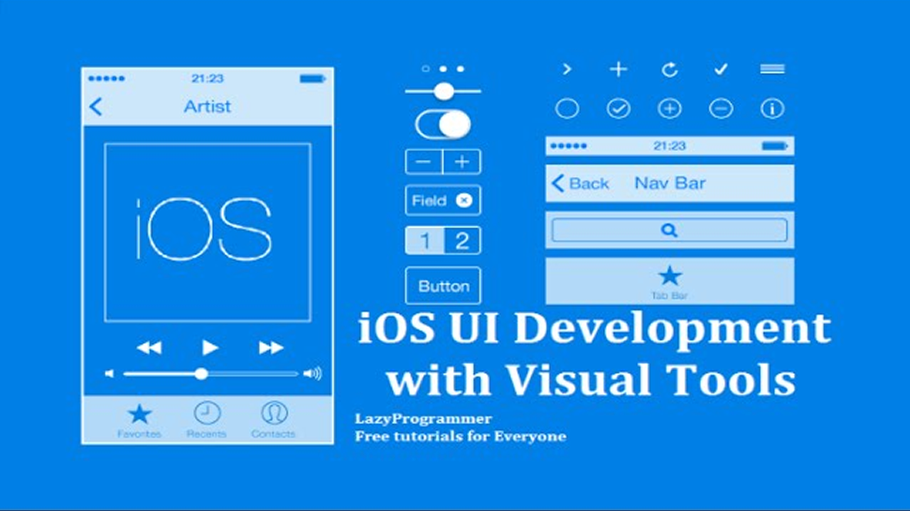 دانلود فیلم آموزشی iOS UI Development with Visual Tools