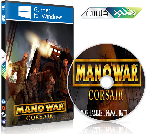 دانلود بازی کامپیوتر Man O War Corsair Warhammer Naval Battles تمام نسخه ها