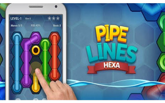 دانلود بازی Pipe Lines Hexa 2.1.5 برای آیفون و آیپد