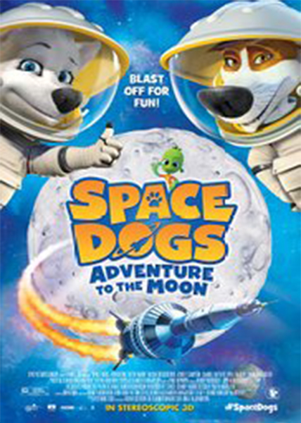 دانلود انیمیشن کارتونی Space Dogs Adventure to The Moon 2016