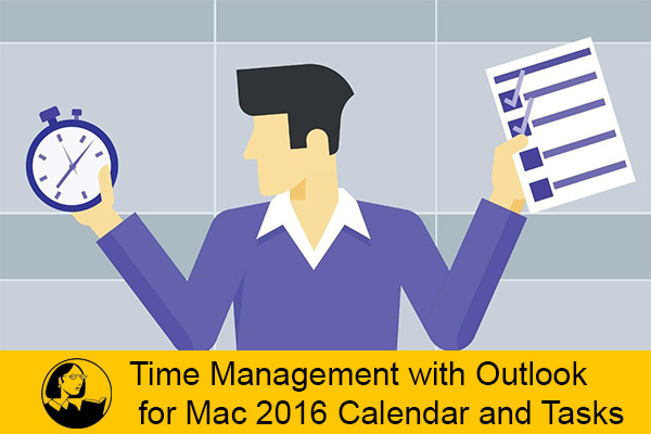دانلود فیلم آموزشی Time Management with Outlook for Mac 2016 Calendar and Tasks