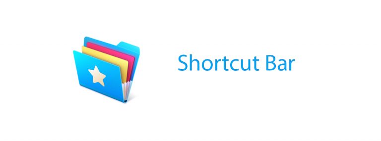 shortcut bar