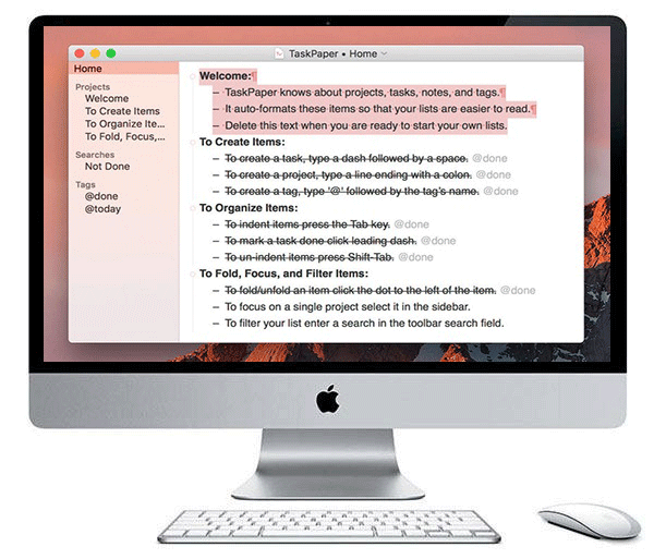taskpaper new mac
